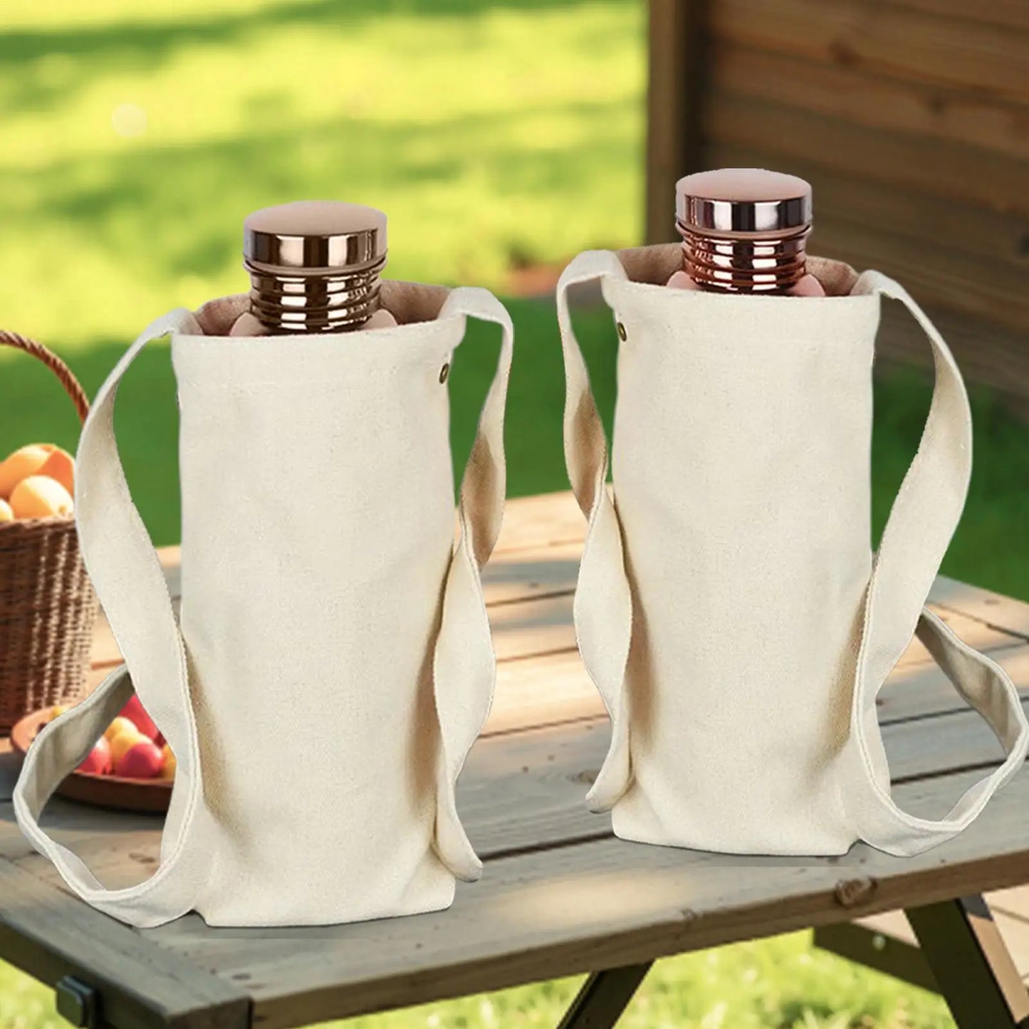 Copper Bottle Leak-Proof Insulated Copper Water Bottle Portable Leakproof 27Oz Cup For Gym Camping Traveling Hydration Work