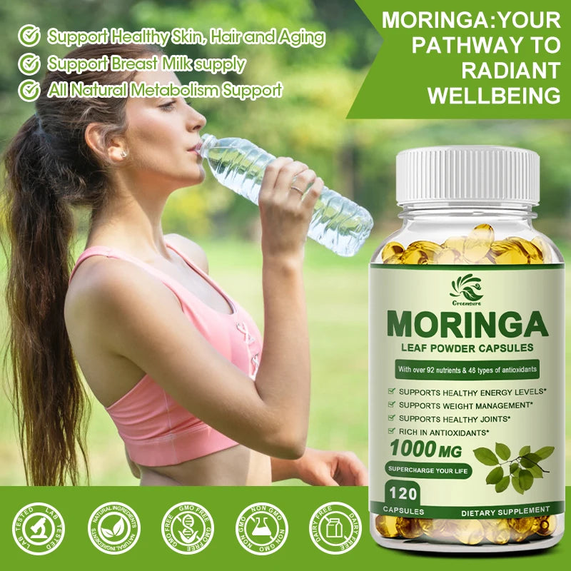 Moringa Oil Promote Metabolism Support Weight Loss Repairs Damaged Cells Alleviates Inflammation Cardiovascular Health