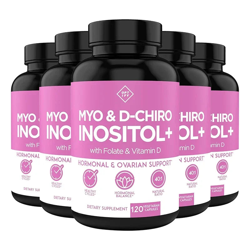 Premium Inositol Supplement - Healthy Hormone Balance & Healthy Ovarian Support for Women - Myo and D-Chiro Inositol Plus