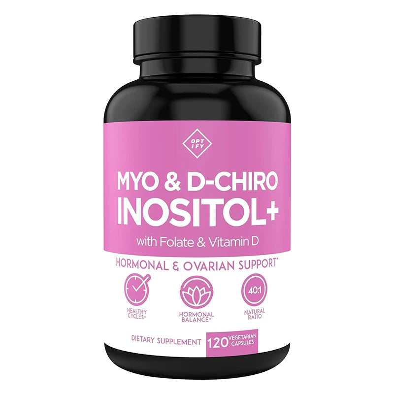 Premium Inositol Supplement - Healthy Hormone Balance & Healthy Ovarian Support for Women - Myo and D-Chiro Inositol Plus