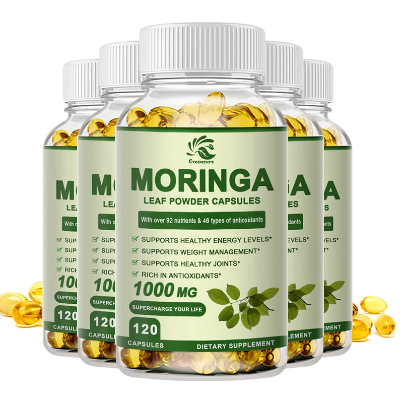 Moringa Oil Promote Metabolism Support Weight Loss Repairs Damaged Cells Alleviates Inflammation Cardiovascular Health