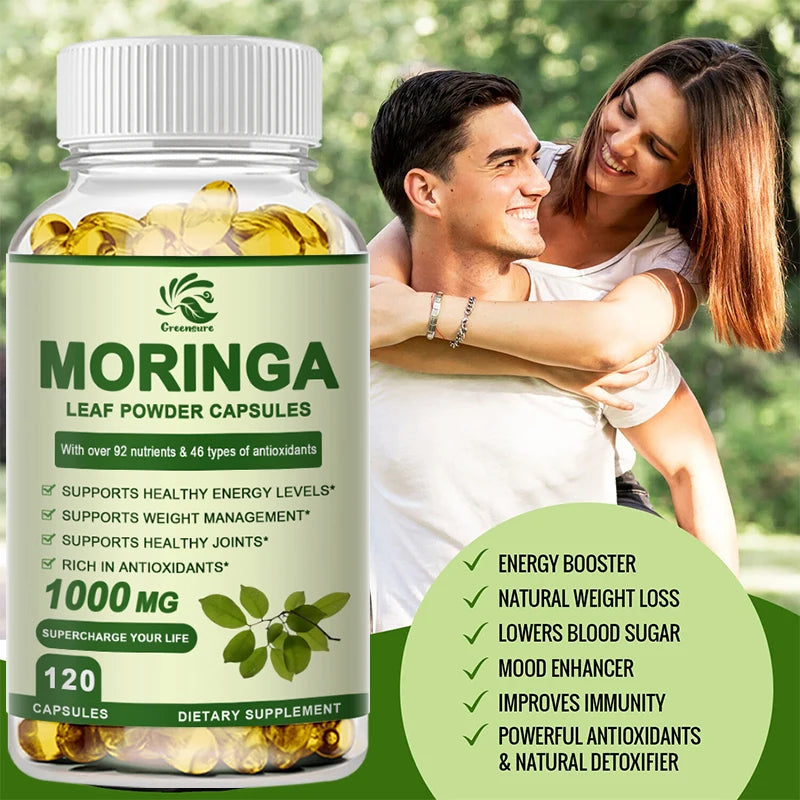 Moringa Oil Promote Metabolism Support Weight Loss Repairs Damaged Cells Alleviates Inflammation Cardiovascular Health