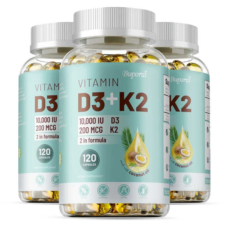 Vitamin D3&k2 - Nerve, Muscle, Heart, Bone And Dental , Immune System