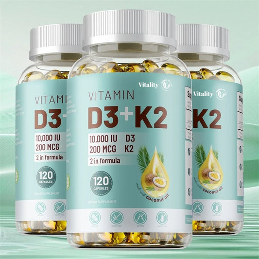 Vitamin D3&k2 - Nerve, Muscle, Heart, Bone And Dental , Immune System